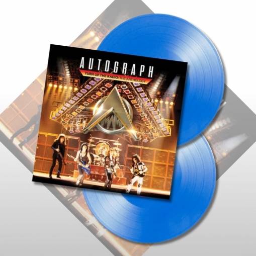 Okładka Autograph - Turn Up The Radio - The Anthology LP BLUE