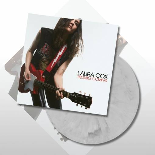 Okładka Cox, Laura - Trouble Coming LP WHITE BLACK