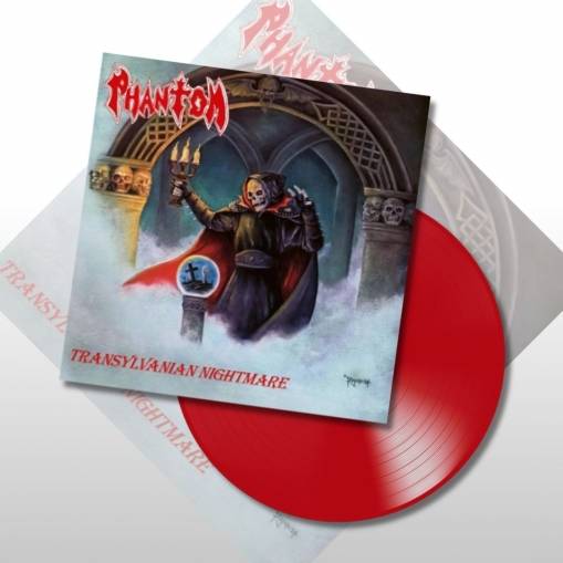 Okładka Phantom - Transylvanian Nightmare LP RED