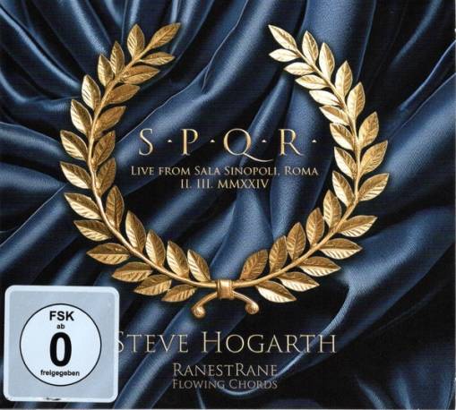Okładka Hogarth, Steve - SPQR Live From Sala Sinopoli Roma CD+BLURAY