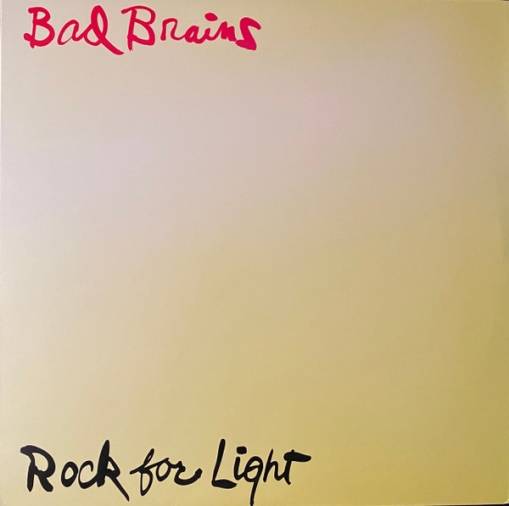 Okładka Bad Brains - Rock For Light LP