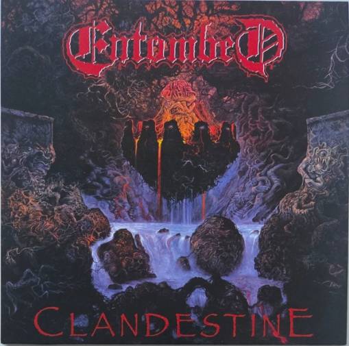 Okładka Entombed - Clandestine LP WHITE