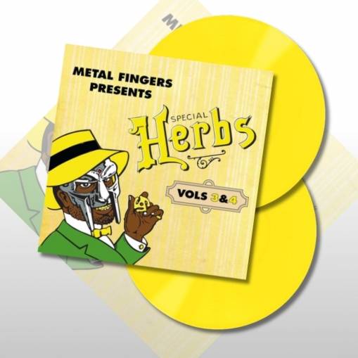 Okładka MF Doom - Metal Fingers Presents Special Herbs Vol 3 & 4 LP