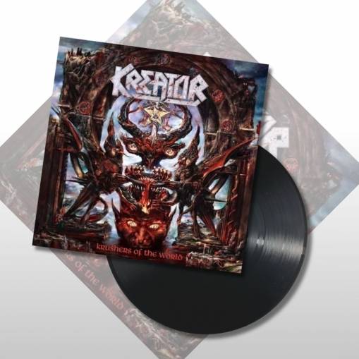 Okładka Kreator - Krushers Of The World LP BLACK