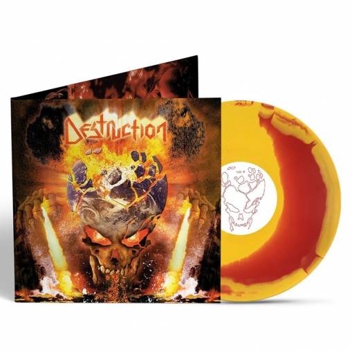 Okładka Destruction - The Antichrist LP SUNBURST