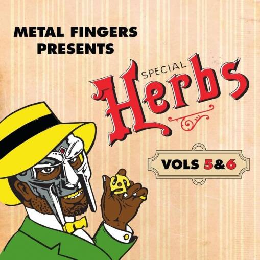 Okładka MF Doom - Metal Fingers Presents Special Herbs Vol 5 & 6