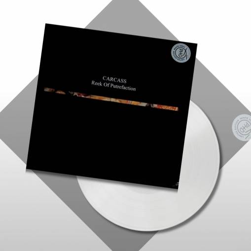 Okładka Carcass - Reek Of Putrefaction LP WHITE