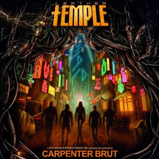 Okładka Carpenter Brut - Leather Temple LP BLACK