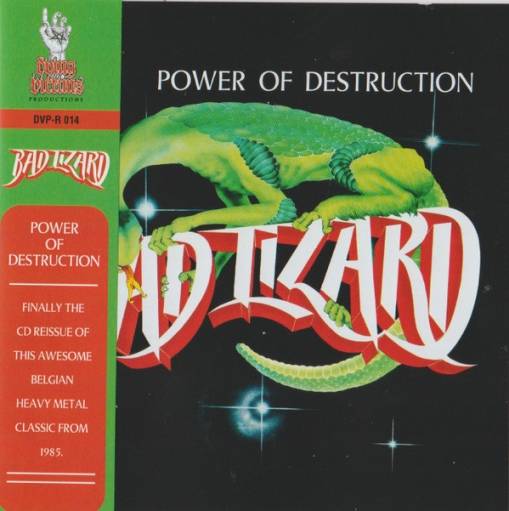 Okładka Bad Lizard - Power Of Destruction