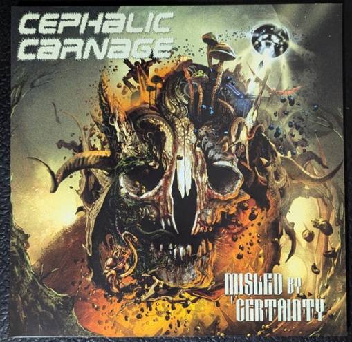 Okładka Cephalic Carnage - Misled By Certainty LP