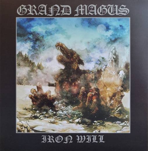 Okładka Grand Magus - Iron Will LP ICE