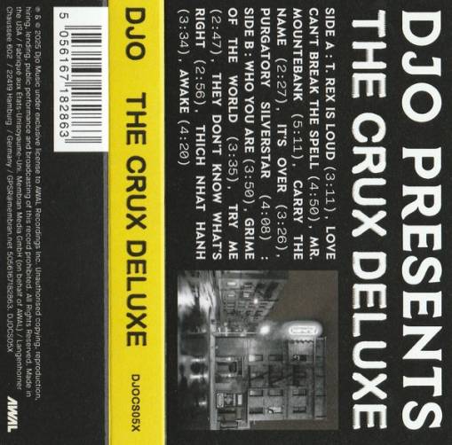 Okładka Djo - The Crux Deluxe CASSETTE