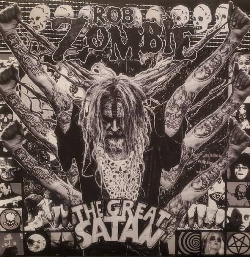 Okładka Rob Zombie - The Great Satan LP BLACK