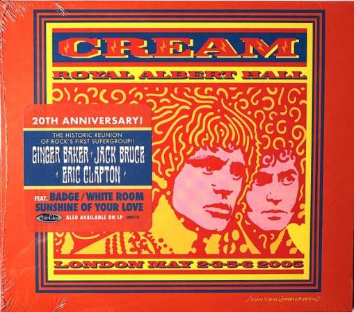 Okładka Cream - Royal Albert Hall London May