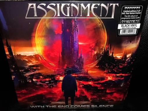 Okładka Assignment - With The End Comes Silence LP BLACK