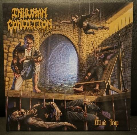 Okładka Inhuman Condition - Mind Trap LP BLACK
