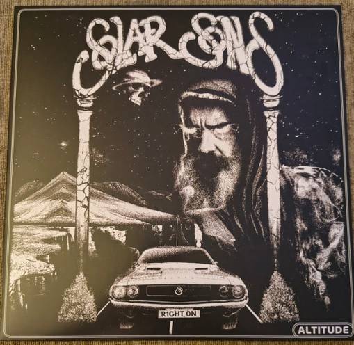 Okładka Solar Sons - Altitude LP MARBLED