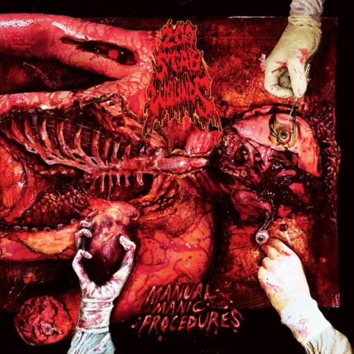 Okładka 200 Stab Wounds - Manual Manic Procedures Tour Edition LP SPLATTER INDIE