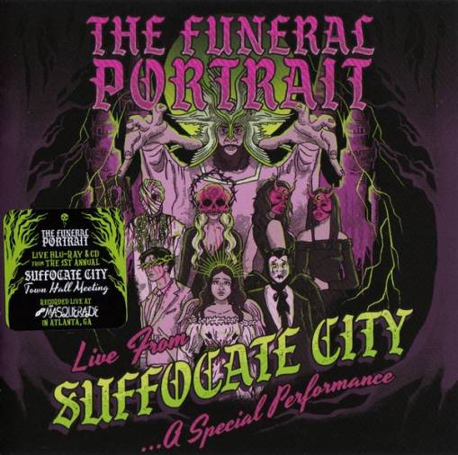 Okładka Funeral Portrait, The - Live From Suffocate City CD+BLURAY