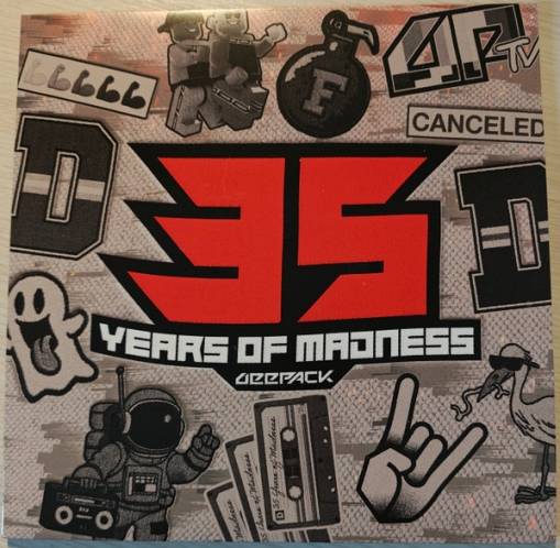 Okładka Deepack - 35 Years Of Madness LP