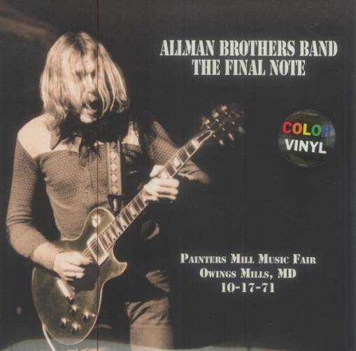 Okładka Allman Brothers Band, The - The Final Note LP SALMON
