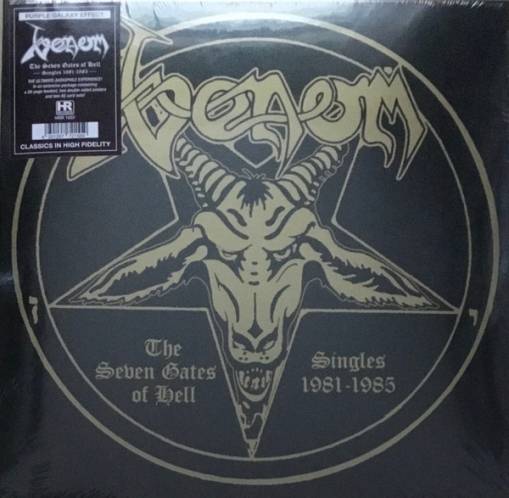 Okładka Venom - The Seven Gates Of Hell - Singles 1981-1985 LP PURPLE GALAXY