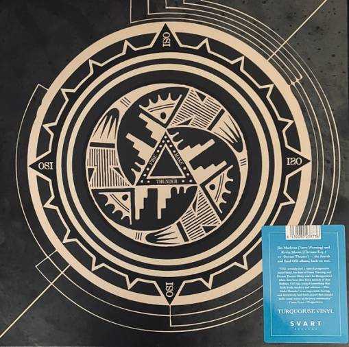 Okładka OSI - Fire Make Thunder LP TURQUOISE