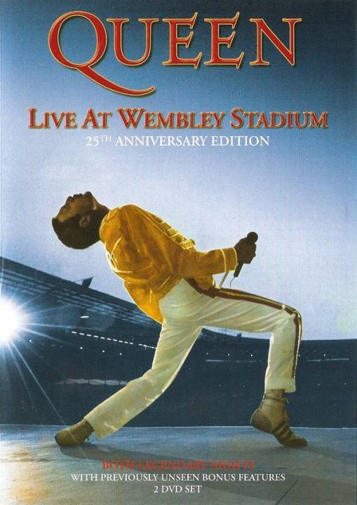 Okładka QUEEN - LIVE AT WEMBLEY STADIUM