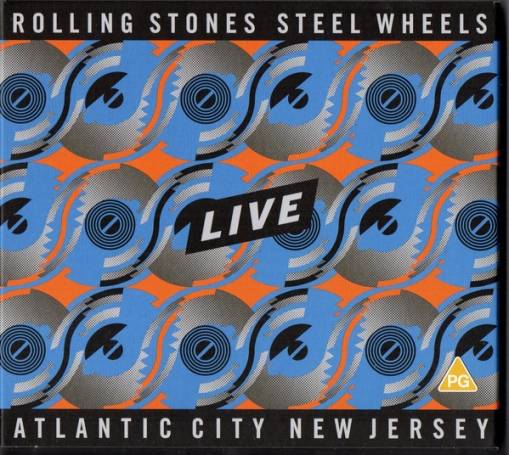 Okładka ROLLING STONES - STEEL WHEELS LIVE 2CD/DVD