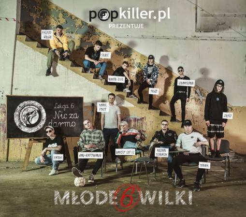 Okładka Various - Popkiller Młode Wilki 6