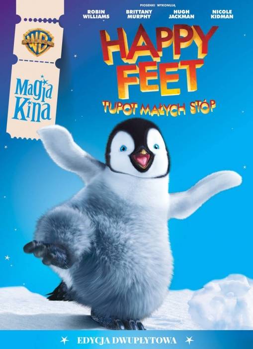 Okładka George Miller - HAPPY FEET.TUPOT MALYCH STÓP (DVD) MAGIA KINA