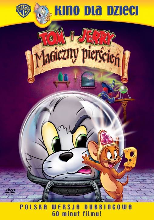 Okładka James T. Walker - TOM I JERRY, MAGICZNY PIERŚCIEŃ