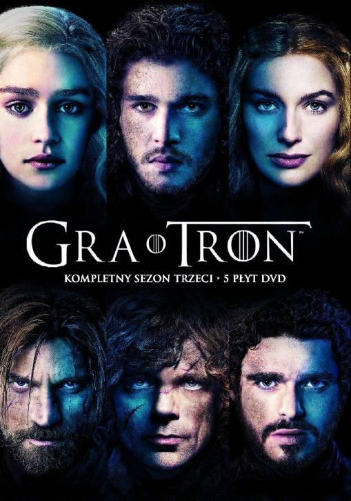 Okładka David Benioff - GRA O TRON, SEZON 3 (5 DVD)