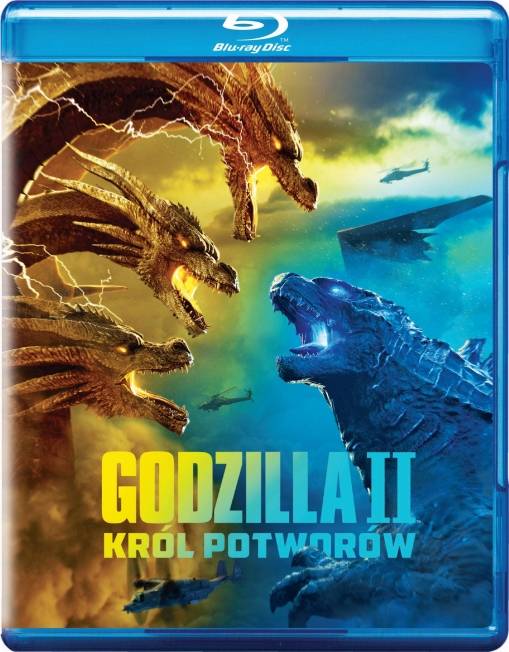 Okładka Michael Dougherty - GODZILLA II: KRÓL POTWORÓW (BD)