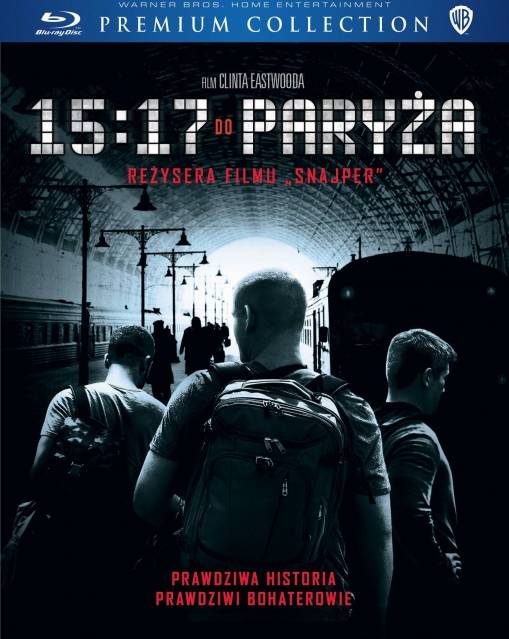 Okładka Clint Eastwood - 15:17 DO PARYŻA (BD) PREMIUM COLLECTION