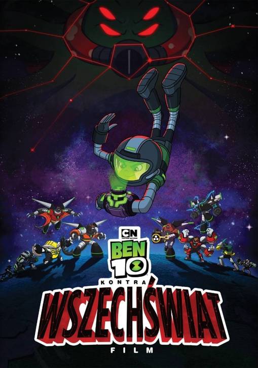 Okładka John McIntyre - BEN 10 KONTRA WSZECHŚWIAT (DVD)