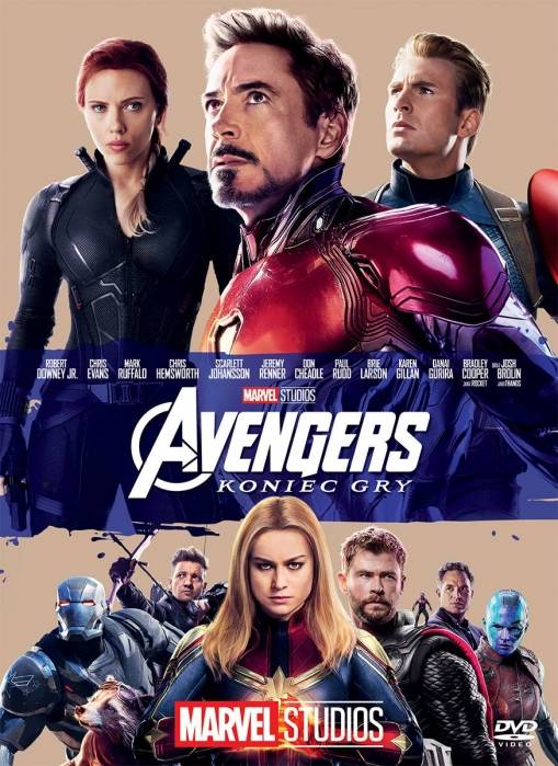 Okładka Anthony Russo - AVENGERS: KONIEC GRY (DVD) KOLEKCJA MARVEL