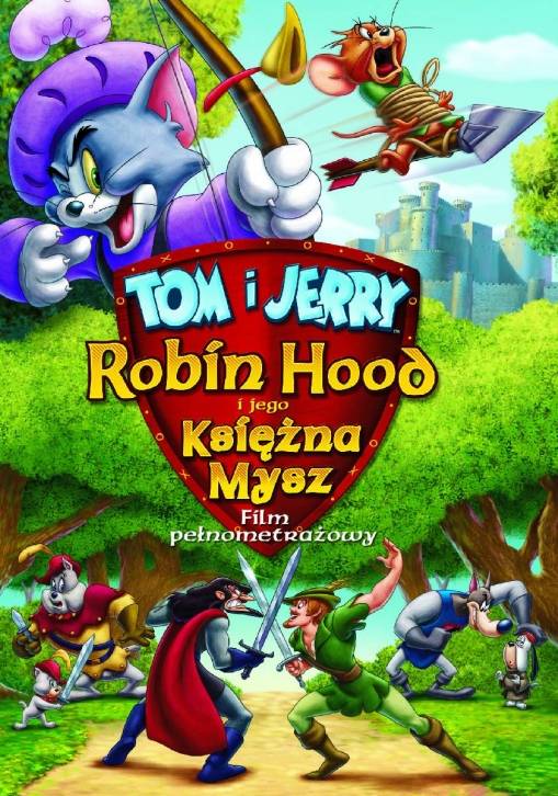 Okładka Tony Cervone - TOM I JERRY, ROBIN HOOD I JEGO KSIĘŻNA MYSZ