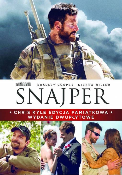 Okładka Clint Eastwood - SNAJPER (2DVD) WYDANIE SPECJALNE