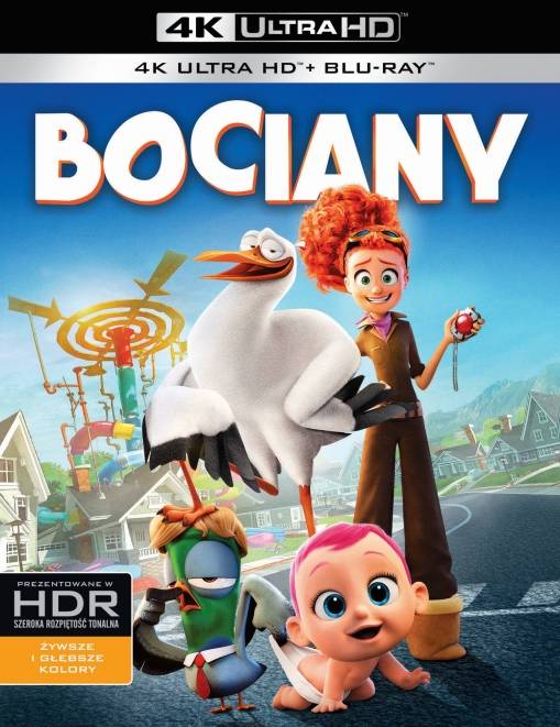 Okładka Doug Sweetland - BOCIANY (2BD 4K)