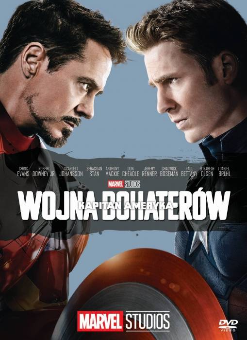 Okładka Anthony Russo - KAPITAN AMERYKA: WOJNA BOHATERÓW  (DVD) KOLEKCJA MARVEL