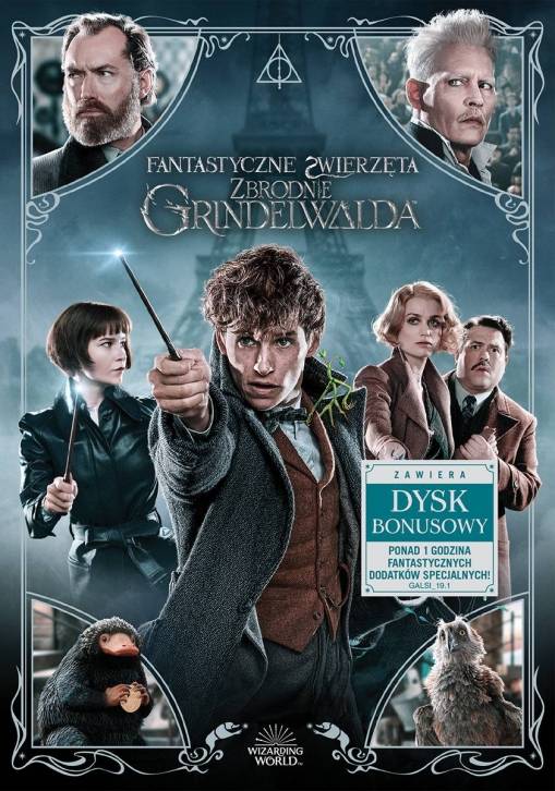 Okładka David Yates - FANTASTYCZNE ZWIERZĘTA: ZBRODNIE GRINDELWALDA (2 DVD)