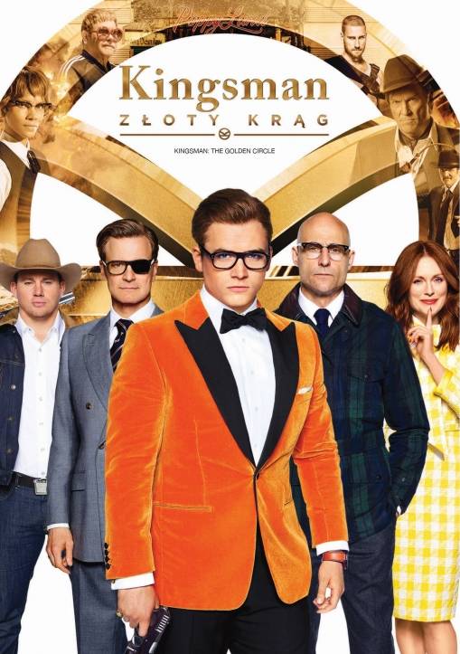 Okładka Matthew Vaughn - KINGSMAN: ZŁOTY KRĄG (DVD)