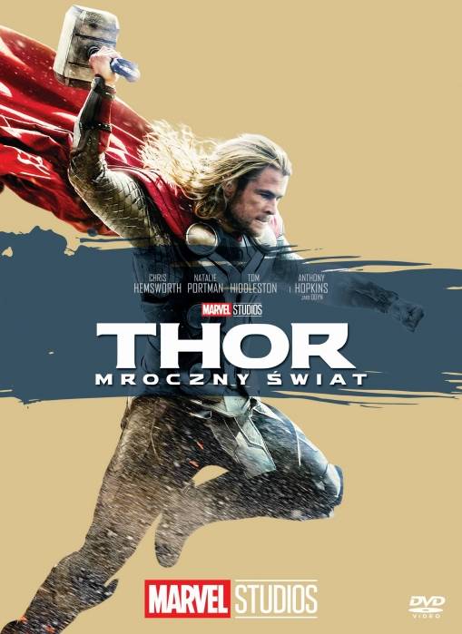 Okładka Alan Taylor - THOR: MROCZNY ŚWIAT (DVD) KOLEKCJA MARVEL