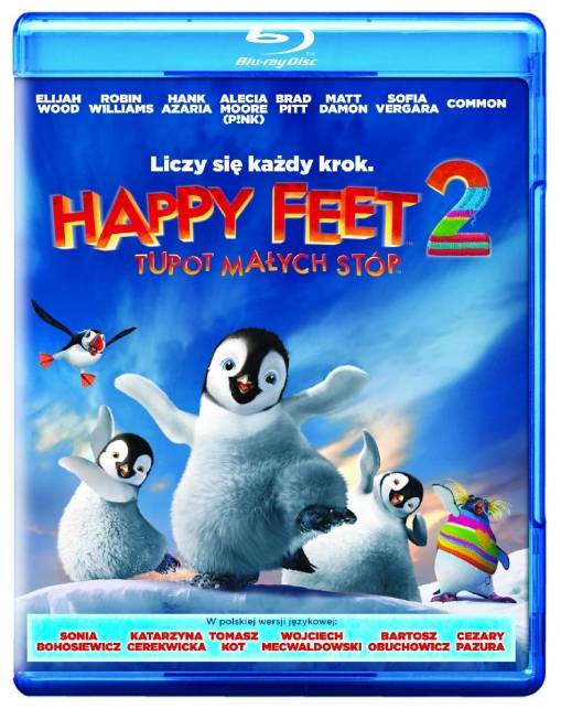 Okładka George Miller - HAPPY FEET 2: TUPOT MAŁYCH STÓP (BD)