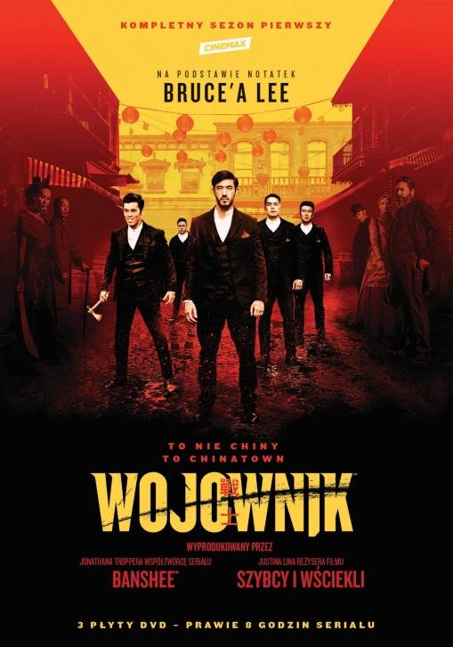 Okładka Jonathan Tropper - WOJOWNIK, SEZON 1 (3 DVD)