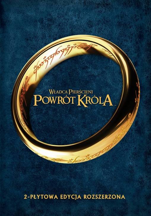 Okładka Peter Jackson - WŁADCA PIERŚCIENI POWRÓT KRÓLA - EDYCJA ROZSZERZONA (2 DVD)