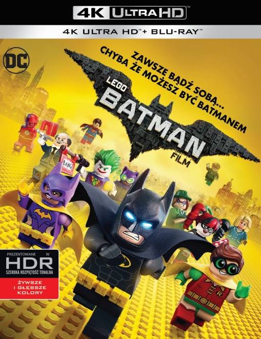 Okładka Chris McKay - LEGO BATMAN: FILM (2BD 4K)