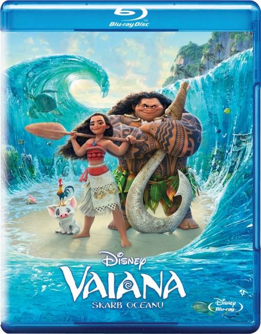 Okładka Ron Clements - VAIANA: SKARB OCEANU (BD)