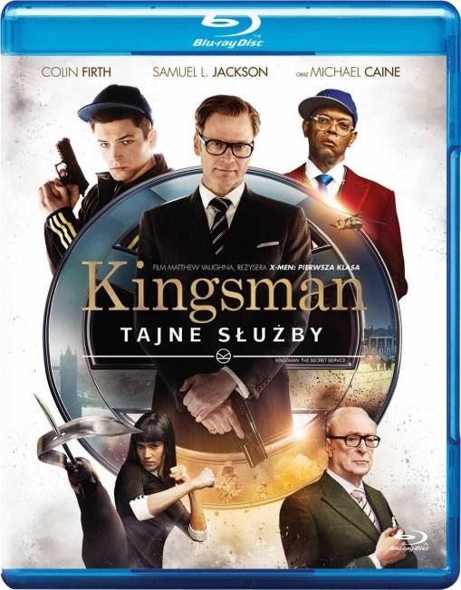 Okładka Matthew Vaughn - KINGSMAN: TAJNE SŁUŻBY (BD)